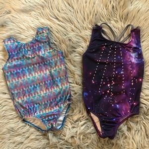 Little girls Gymnastics leotards